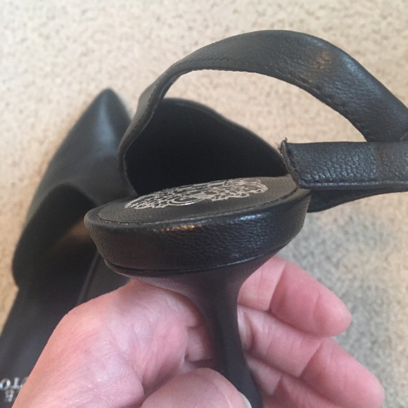 Vince Camuto black heels . Never worn . Sz 7 - Picture 3 of 10
